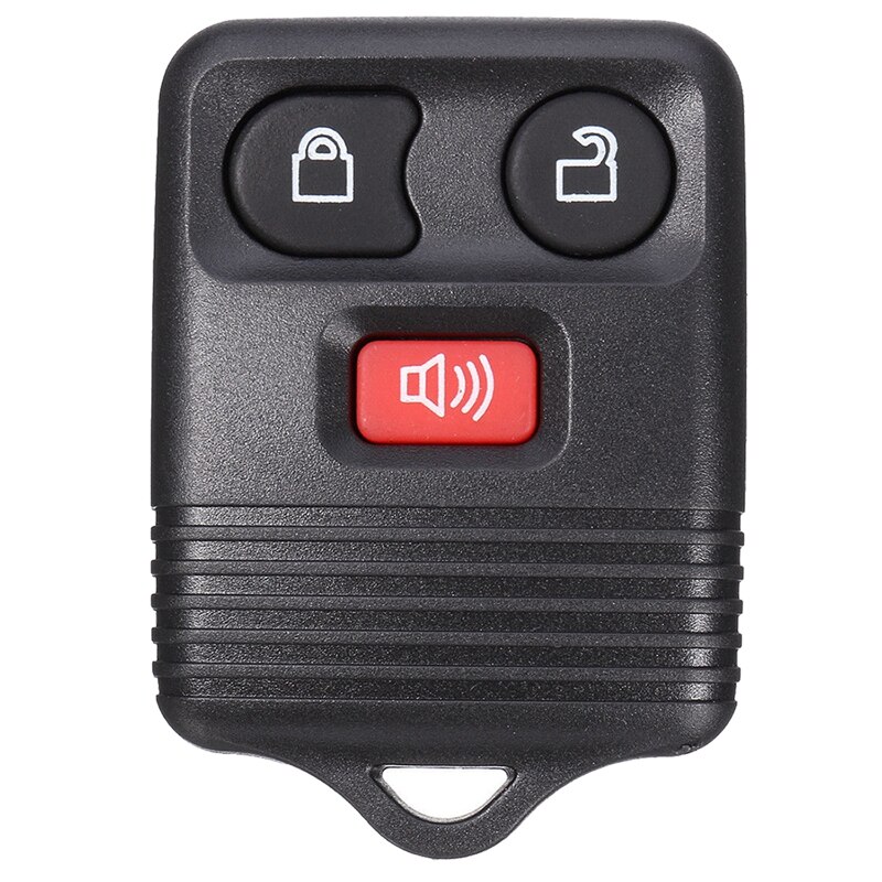2X Keyless Entry Replacement Key Remote Fob Clicker Transmitter Control Alarm for Ford 3 buttone