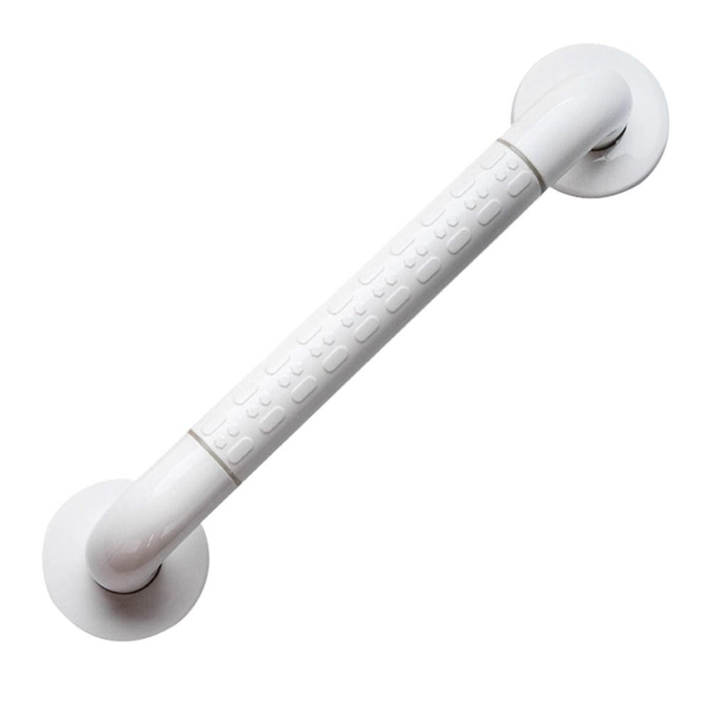 30/40/50cm Stainless Steel Shower Tub Grab Handle Anti Slip Hand Grips Safety Bathroom Aid Grab Bar Safe Handle Handrail: WHITE / 40 X 60cm