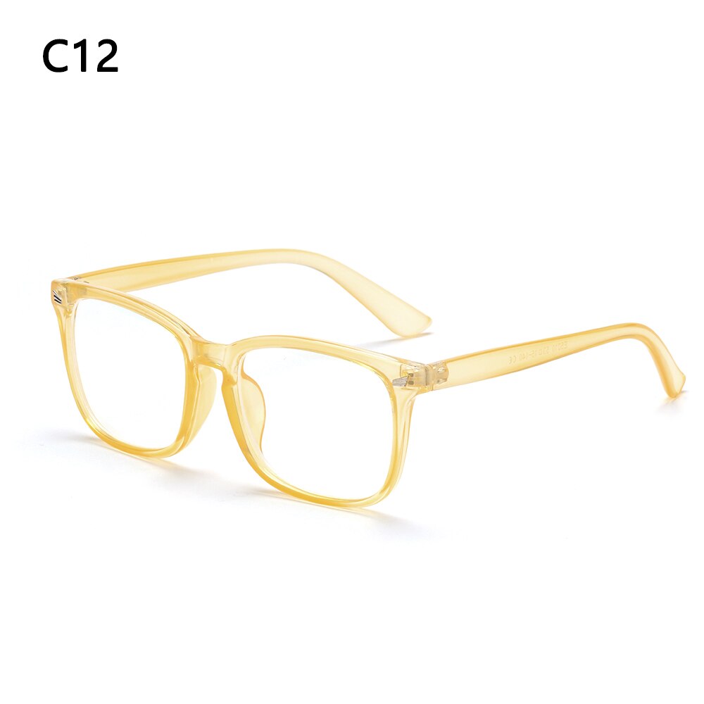 1 PC Anti Radiation Flexible Goggles Unisex Blue Light Blocking Glasses Office Computer Video Gaming Anti Glare Glasses: C12