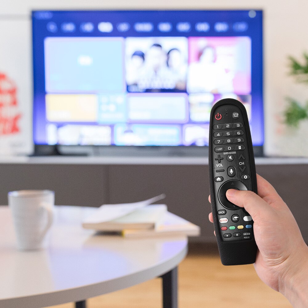 Til lg smart tv fjernbetjening en -mr600 magisk fjernbetjeningsetui sikai smart oled tv beskyttende silikone covers