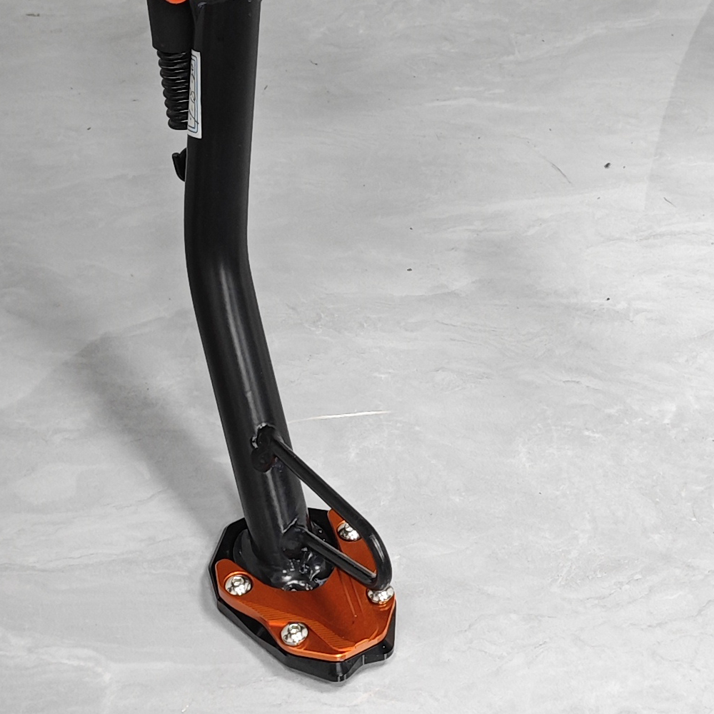 Soporte de pie, extensión de caballete lateral, placa de soporte ampliada para DUKE250 DUKE390 DUKE 390 250 2024