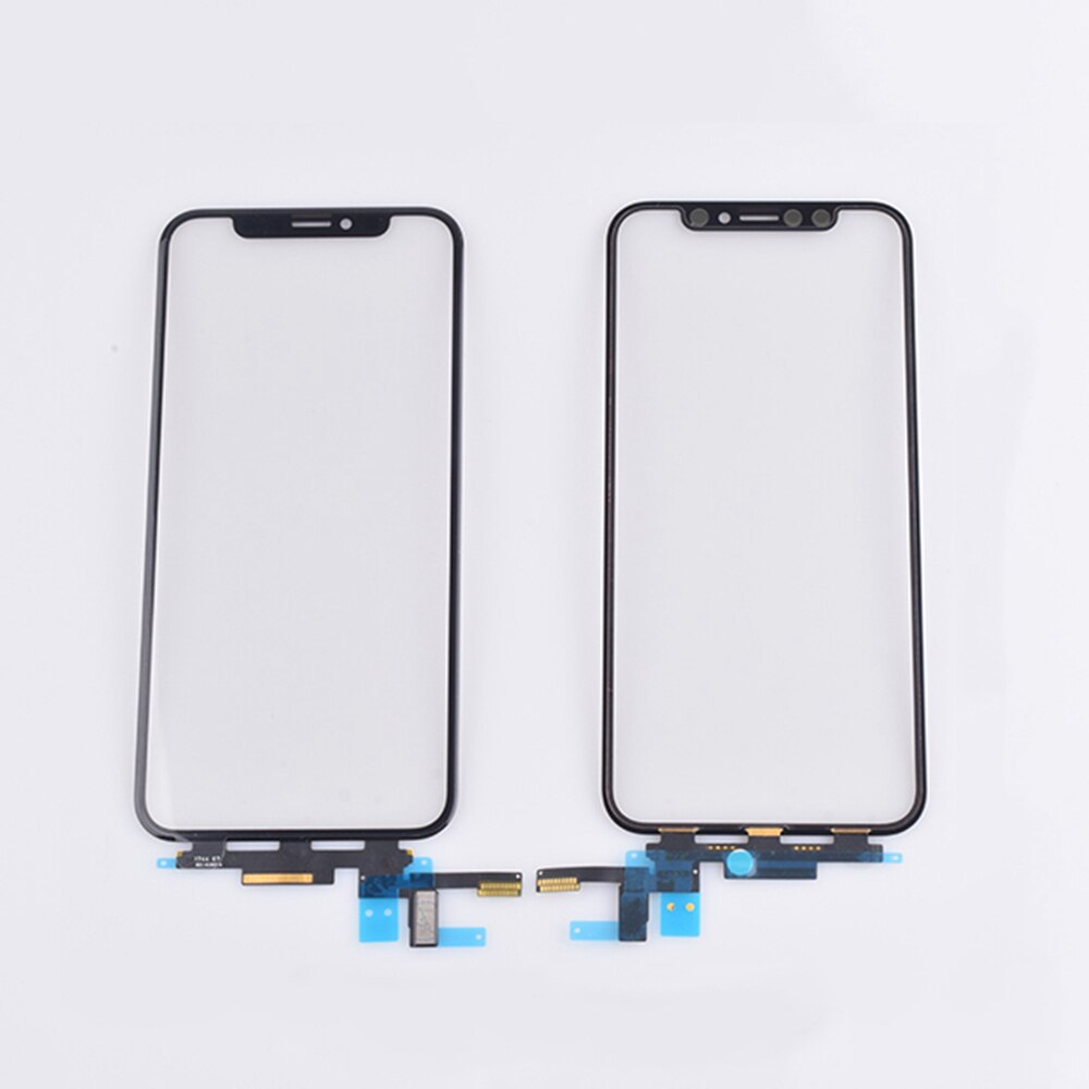 Originele Voor Ik Telefoon X Xs Max Touch Screen Digitizer Panel Sensor Front Outer Glas Lens Voor Iphone Xr Touch glas Met Oca Lijm