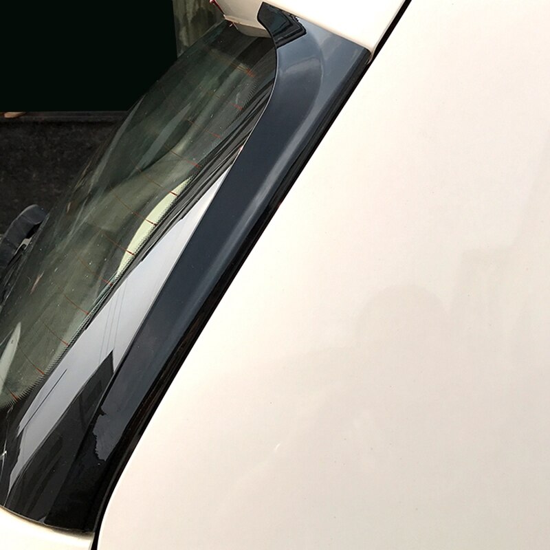 Glanzend zwarte achterspoiler stickers sierlijst voor vw golf 6 mk6, niet voor golf 6 gti/r