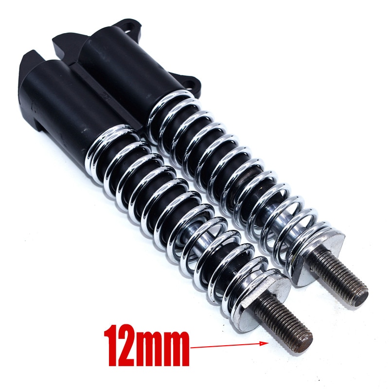 10 Inch Electric Scooter Double Drive Hydraulic Front Shock Absorber 12mm Thick Double Oil Pressure Strong Shock Absorption