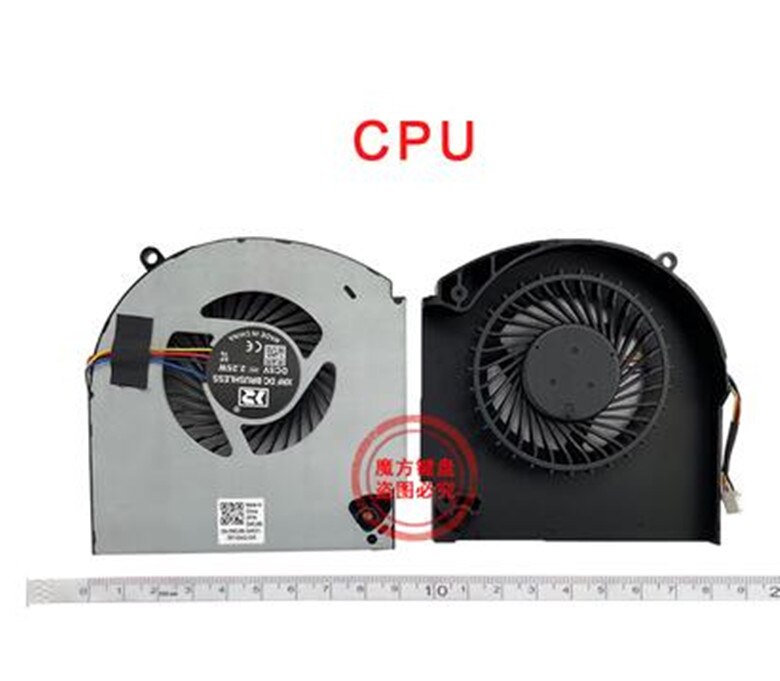 FOR Dell Alienware 17 R4 17 R5 ALW17C CPU + GPU Cooling Fan: CPU FAN
