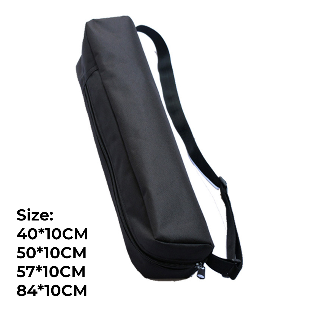 40-84cm Tripod Stand Toting Bag For Mic Lighting Camera Tripod Stand Photography Gear Umbrella Monopod Folded Zippers Handbag: Light Grey