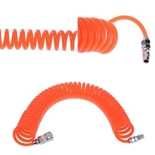 6M/9M Red Polyurethane PU Air Compressor Hose Tube Pneumatic Hose Pipe High Pressurefor Compressor Air Tool Household Tools