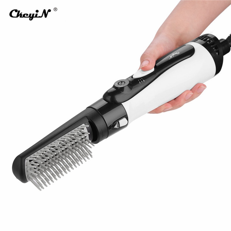 3 in 1 Air Brush Travel Hair Dryer Volumizer Hairdryer Brush Hair Curler Curling Iron Straightener Comb Hair Salon Equipment