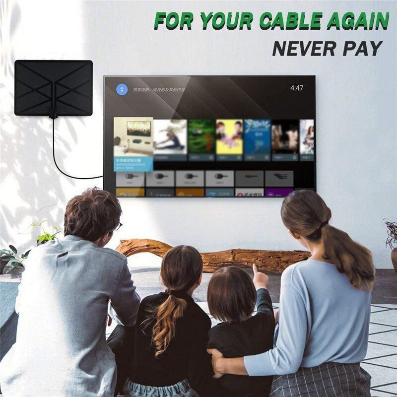25DB TV Antenna,HD Digital Indoor Antenna Long 150... – Vicedeal