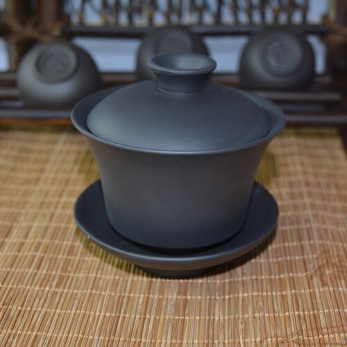 [GRANDNESS] Dark Brown * Pure Yixing Gaiwan Zisha ... – Vicedeal