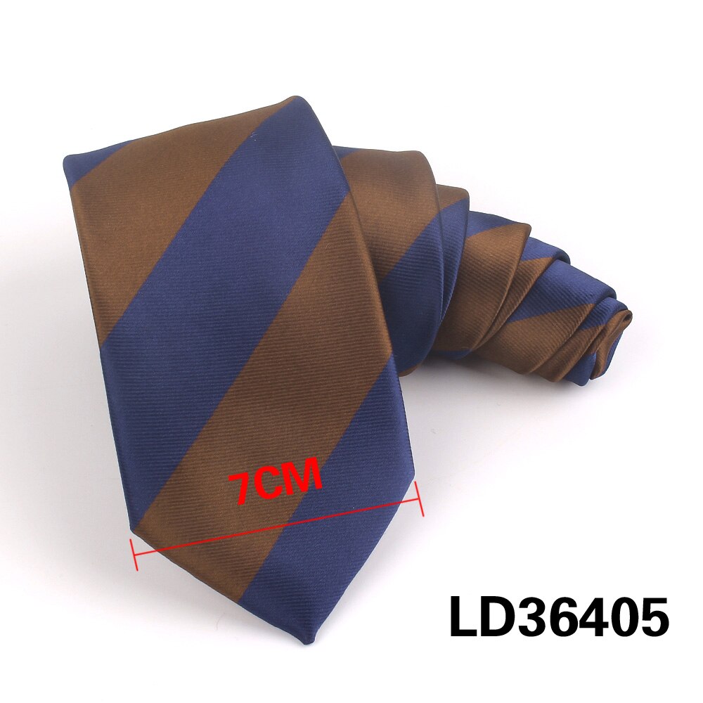 Stribede slips til mænd kvinder jacquard hals slips til jakkesæt vævet tyndt slips mand slips gravatas til bryllupsvirksomhed: Ld36405