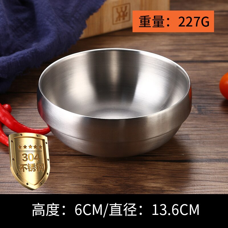 Golden Sauce silvery Dish Appetizer Serving Tray Stainless Steel Sauce Dishes Spice Plates Kitchen Supplies Plates Spice bowl: 14cm silvery bowl