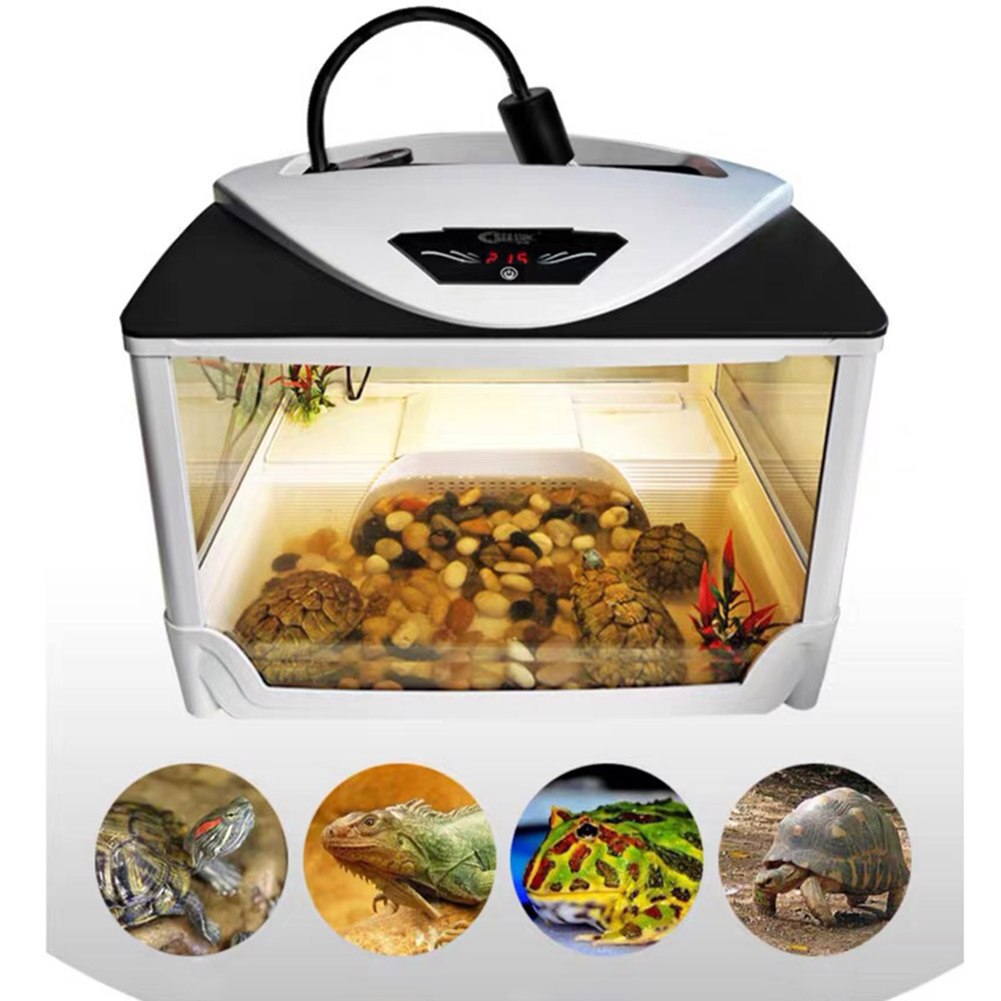 Aquarium animaux amphibiens lampe lézard ampoule chauffante tortue se prélasser lumière UV Reptile lampe pour tortue loisirs décoration