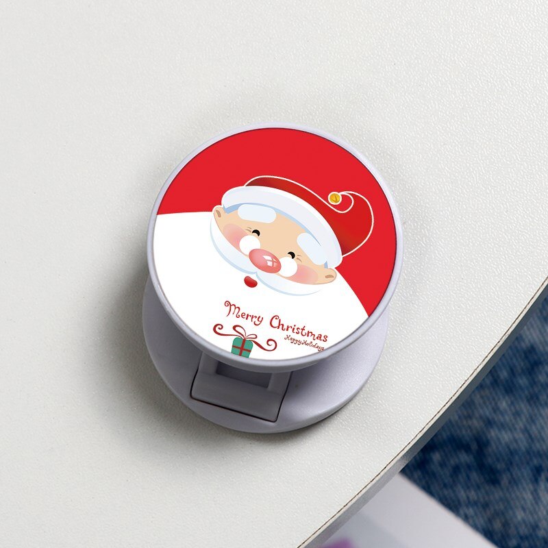 Universele mobiele telefoonhouder, kerst hert cartoon telefoonstandaard, vingerringhouder voor iphone, telefoonbeugel, standaard: Kho-zdzjbai-sdlrlvlw