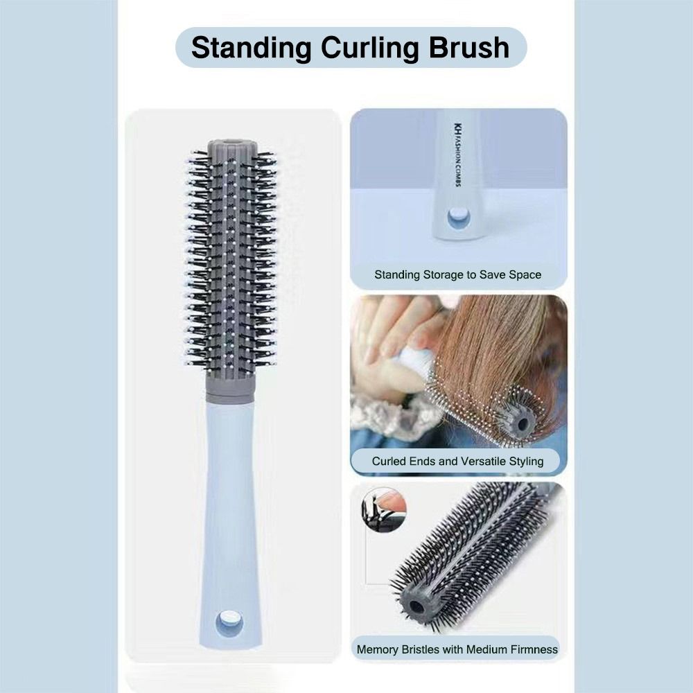 Massage Brush Comb Head Silicone Hair Washing Brush Scalp Scratcher Easy To Clean Massage Brush Shampoo Brush: Blue