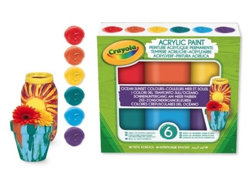 impostato TEMPERE ACRILICHE