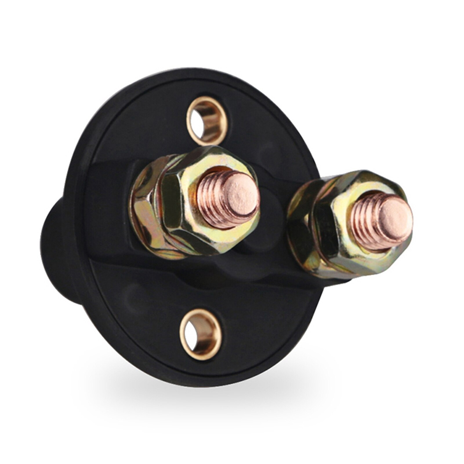 Battery Disconnect Switch with Keys, 12V-24V Battery Kill Switch for Marine Boat