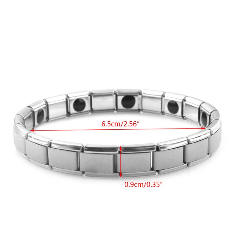 Hommes acier inoxydable chaîne lien manchette Bracelet Bracelet Bracelet bijoux Punk T8DE