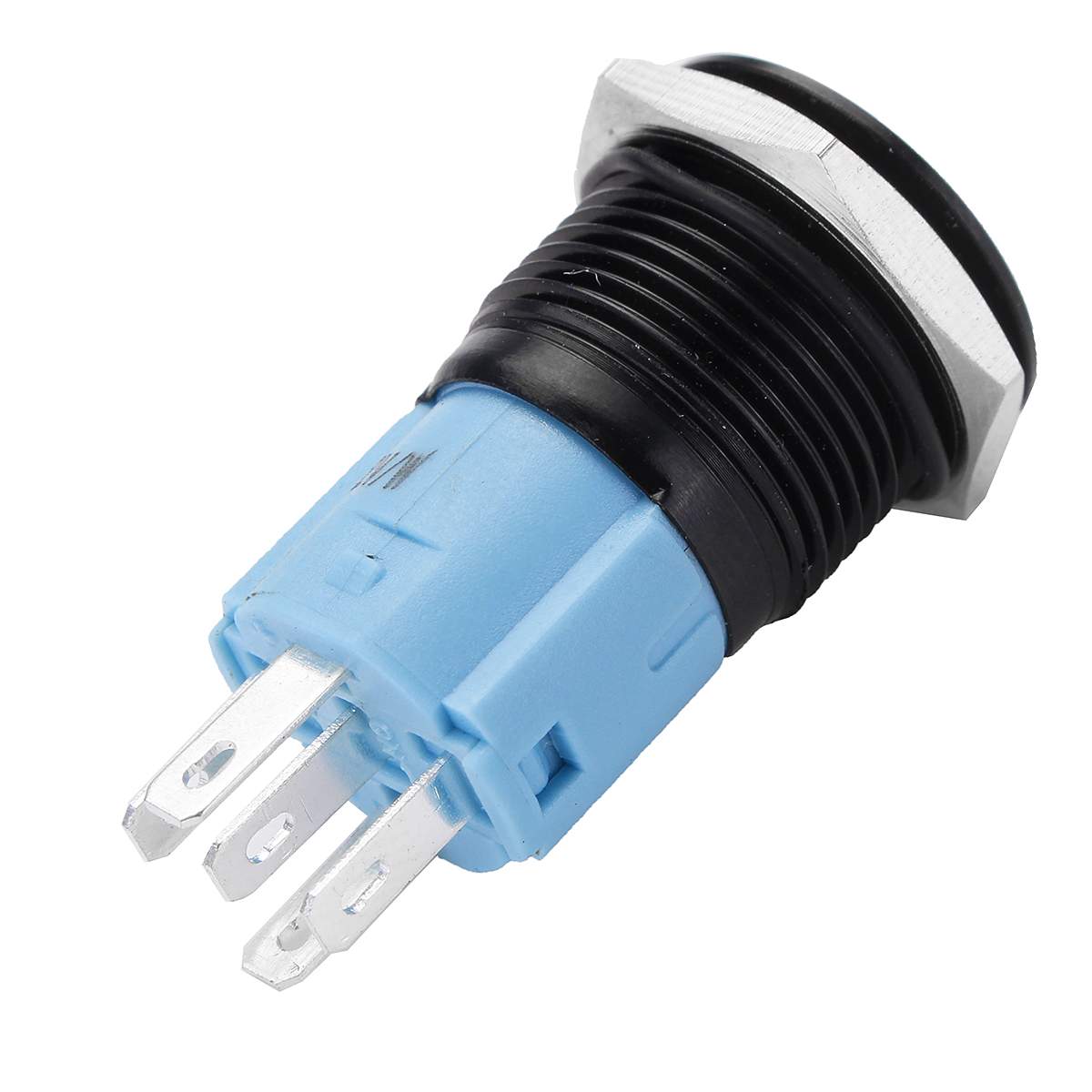 12 V 16mm Universele Auto Boot Auto Dash Start Claxon Momentary Rvs Starter Deurbel Bel Drukknop schakelaar