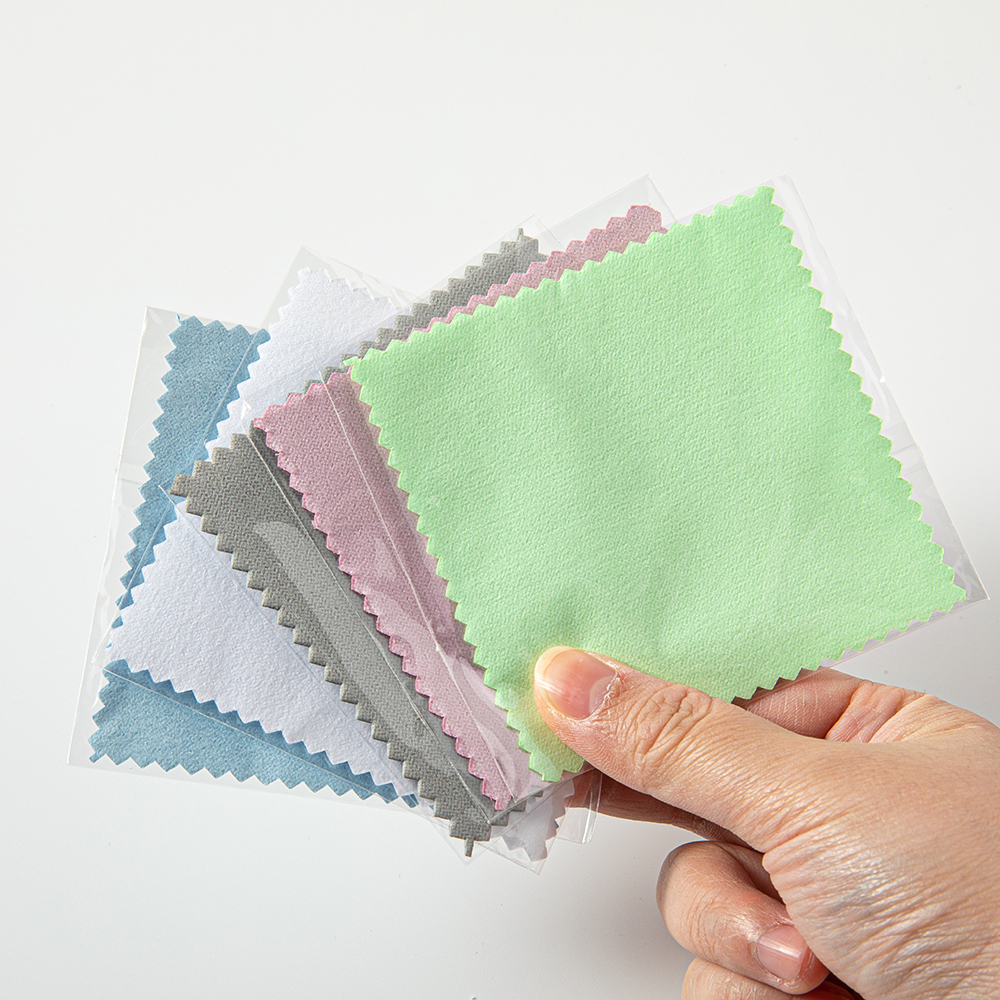 Paño limpiador de esmalte plateado, toallita suave y limpia, paño de limpieza, herramienta de joyería, suministros de fabricación, servilletas, accesorios de limpieza, 10/50 Uds.