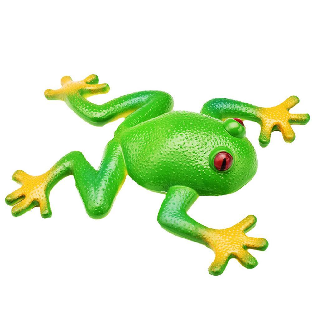 Simulazione Frog Squeeze Toy Elastic Stretch sensoriale giocattoli antistress rana finta Squishy antistress scherzo parodia giocattoli regali