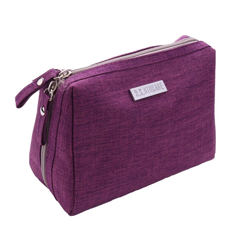 Small Makeup Bag For Purse Travel Makeup Pouch Mini Cosmetic Bag For Women Girls: Purple
