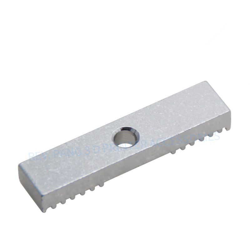 Kee Pang Diy GT2 3D Printer Aluminium Blok Timing Riem Bevestiging Stuk Tand Pitch 2Mm Klem 9*40mm Voor 3D Printer Cnc
