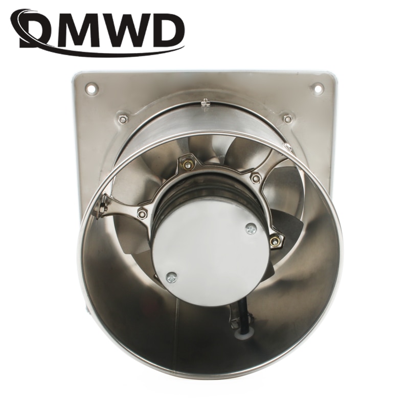 DMWD 6 Inch Raam Muur Ventilatie Uitlaat Blower Koeling Duct Ventilator Wc Badkamer Keuken Venster Extractor 6 ''Ventilator