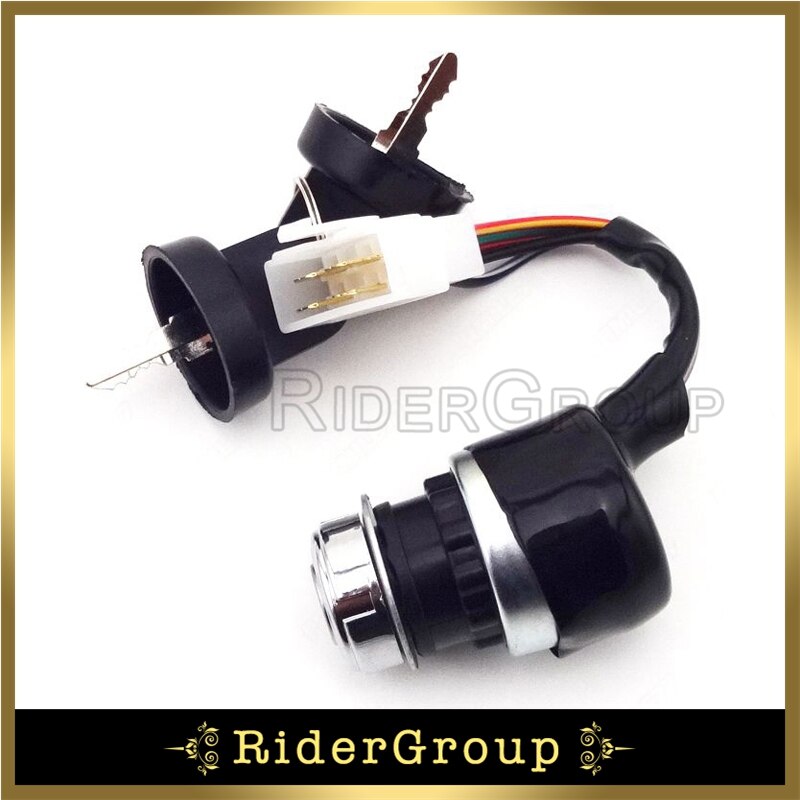 5 Wire On Off Stop Kill Ignition Key Switch For Chinese UTV Dune Buggy Go Kart