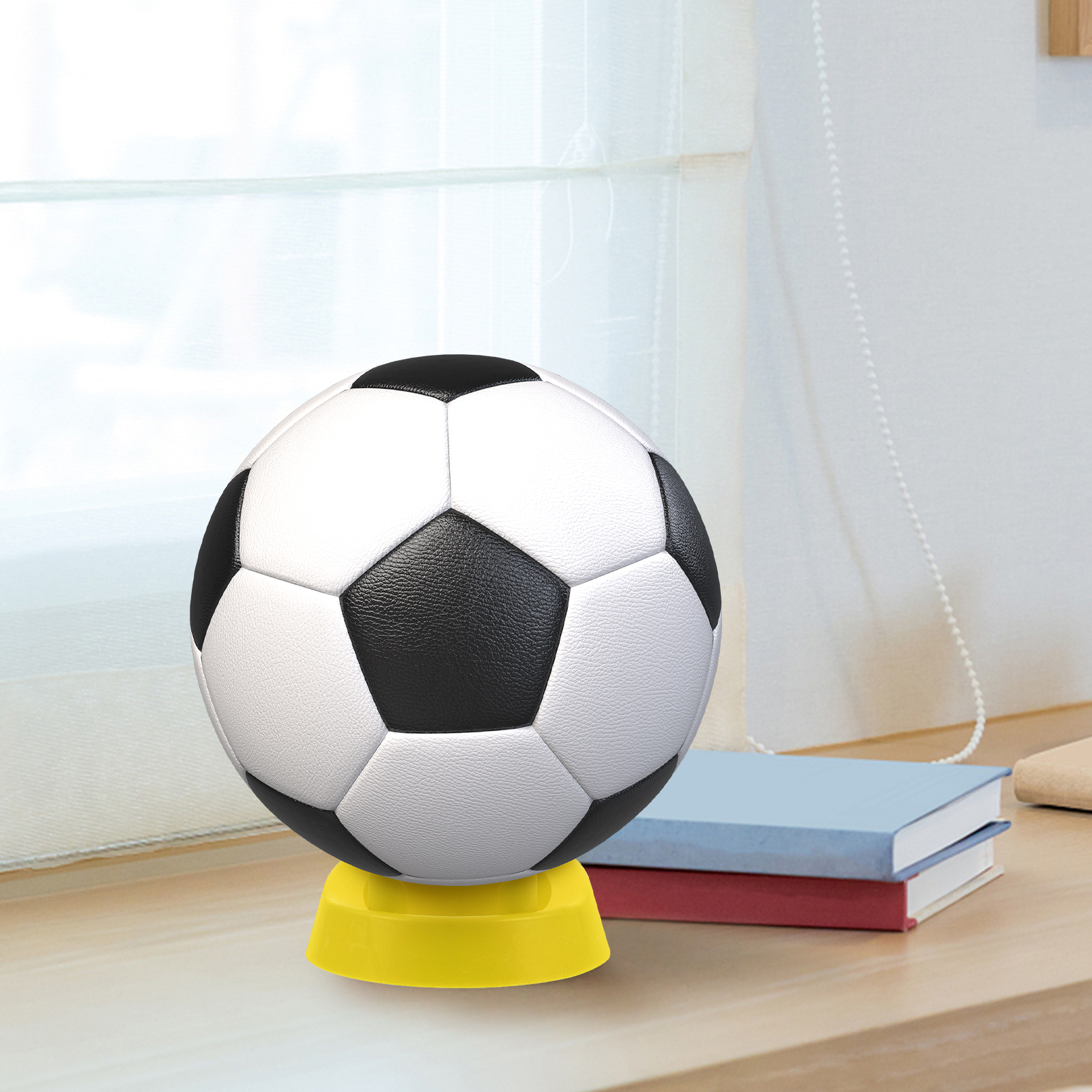 2 Pcs Ball Holder Football Stand Basketball Display Rack Soccer Base Rugby Equipment Fitness Balls Sport Storage CradleBracket: Yellow