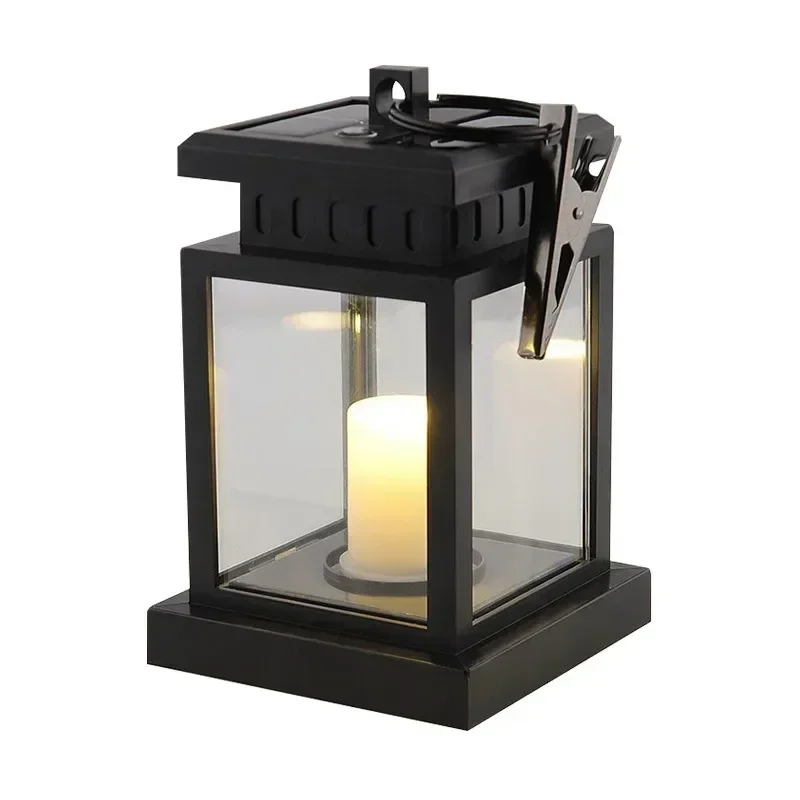 1 stuks zonne-tuinlamp, upgrade waterdichte zonne-lantaarn, heeft twee verlichtingsmodi zonne-buitenlamp tuindecoratie