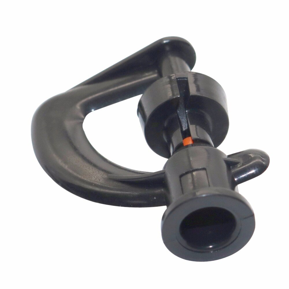 Microaspersor para invernadero con conector de púas, aspersor de distancia media para Agricultura, Riego de césped, 5 piezas