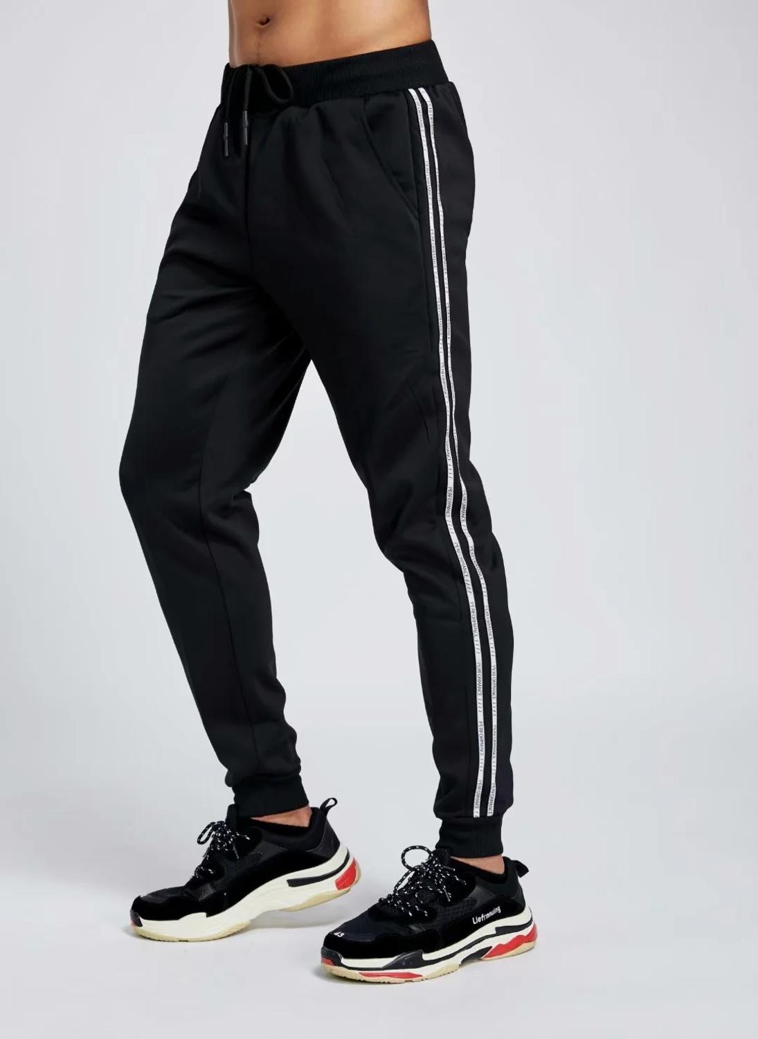 Men Sports Running Pants zipper Athletic basketball Football Soccer pant Training sport Elasticity Legging jogging Gym Trousers