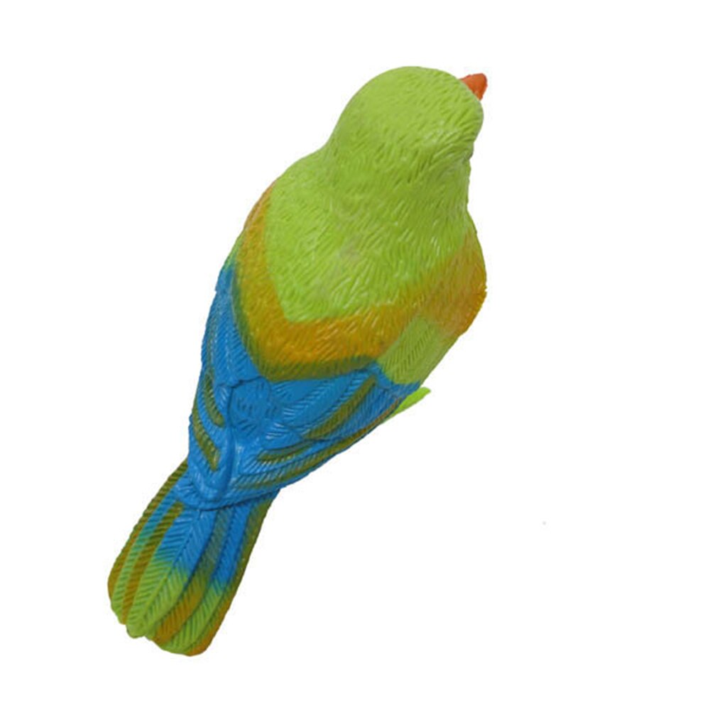 Popular Pretty Cute Funny Sound Voice Control Activate Toy Chirping Interactive Electronic Singing Bird