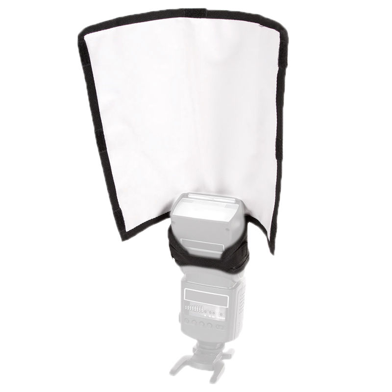 Reflector plegable Universal Speedlight Snoot, doblador de difusor de Soft Box para Flash sellado para Nikon, para Flash Softbox Canon 580EX