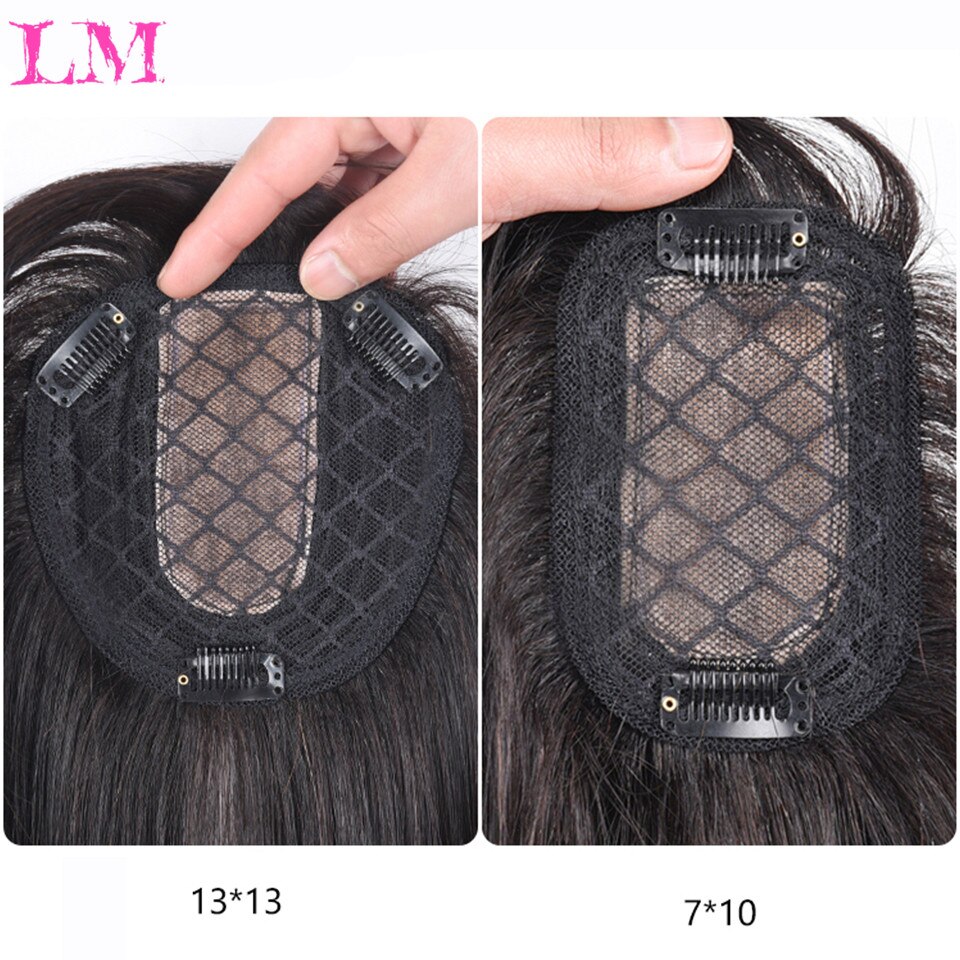 Lm franja invisível cabeça sem emenda cabelo ondinha de água cabelo ar franja cabeça sobrecarga natural invisível substituição capa cabelo branco