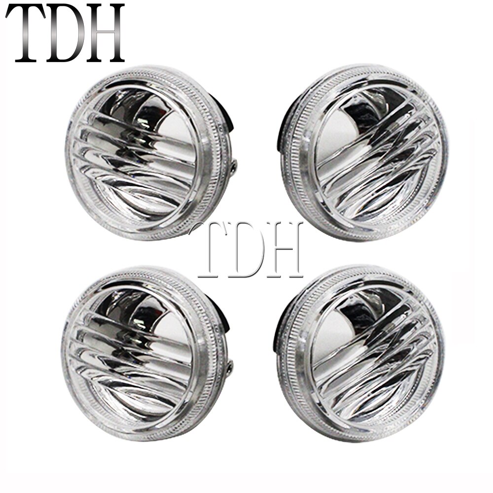 For Suzuki Boulevard Motorcycle Replacement Turn Signals Light Lens Indicator Cover M50 C50 VL800 C90 1500 C109R C1800R M109R: 2 pair Clear