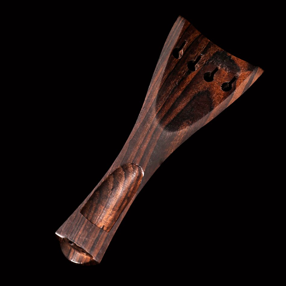 1Set Violin Parts Ebony Wood Violin Pegs Chin Rest End Pin Tuner Tailpiece Set 4/4 Violin Parts Very precious