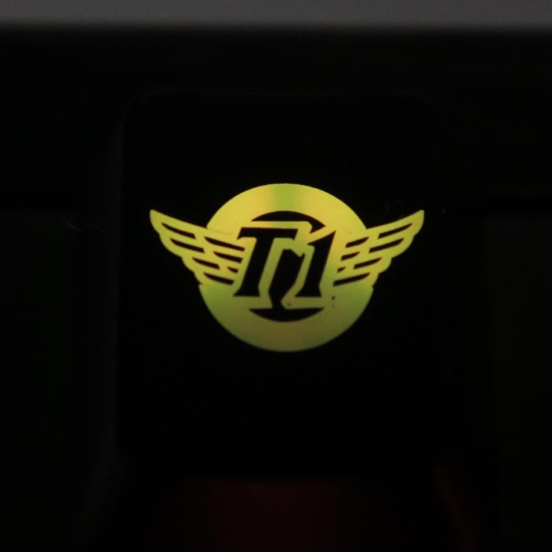 Mechanical keyboard personality transparent keycaps for csgo dota2 EDG we CLG LGD NAVI FANTIC team OEM R4 Height ESC F area