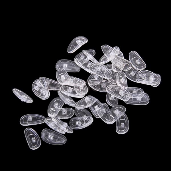 25 Pairs S09 Screw in Silicone Eyeglass Sunglass Nose Pads