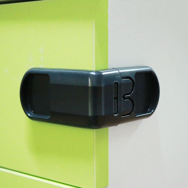 Serrure de sécurité Anti-pincement pour porte et tiroirs, protection des mains, 4 pièces