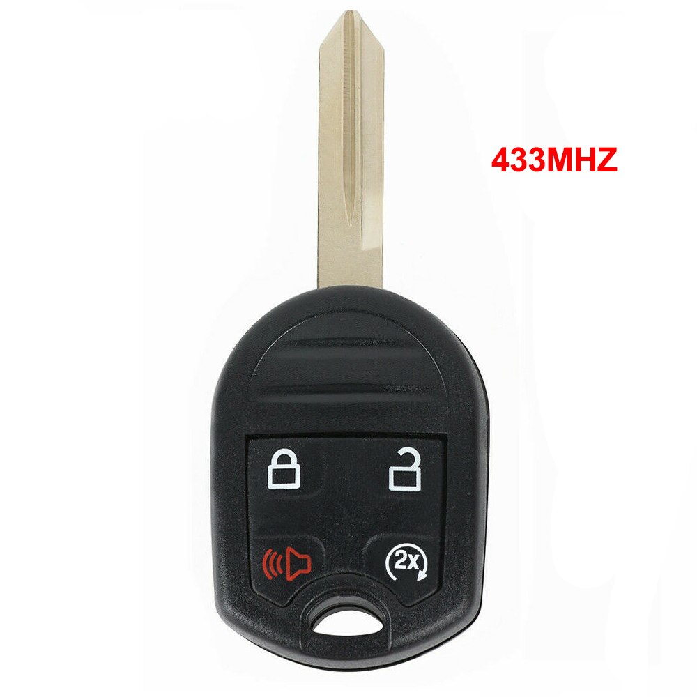 Llavero para coche remoto con 4 botones, 315 MHZ/433 MHZ, para Ford Explorer F150 250 350, para el navegador de la linkmark LT: 433MHZ / 3 Pieces