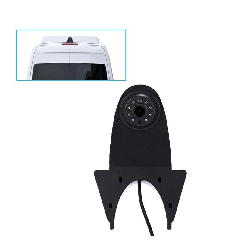 Câmera de visão traseira reversa do carro 8 led câmera de backup à prova dwaterproof água para mercedes benz viano sprinter vito veículo infravermelho