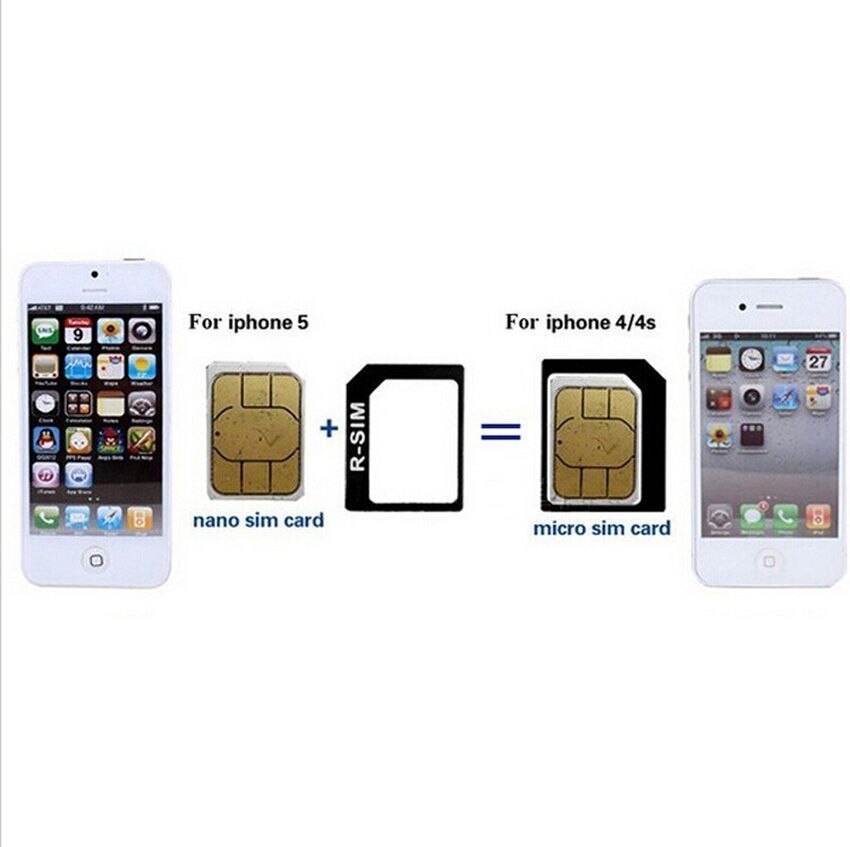 Adaptador de tarjeta Nano Sim 4 en 1 Noosy + adaptador de tarjetas Micro Sim + adaptador de tarjeta SIM estándar con pin de expulsión para Iphone samsung 300set