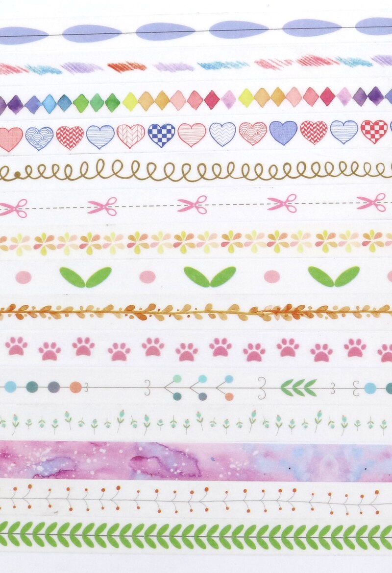 1Pcs Diy Galaxy Flower Tape Decoration Roll Diy Washi Decorative Sticky Paper Masking Tape Self Adhesive Tape Scrapbook Tape