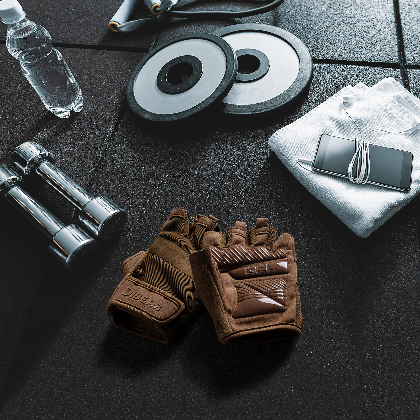 Bodybuilding Gymhandschoenen Gewichtheffen Halter Yoga Crossfit Workout Rijtraining Fitnesshandschoenen voor heren Dames