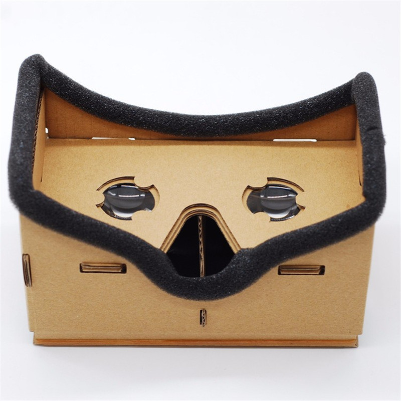 Virtual Reality Google Kartonnen Ervaring VR 3D Glazen Doos Films 7 SmartPhones Universele Headset