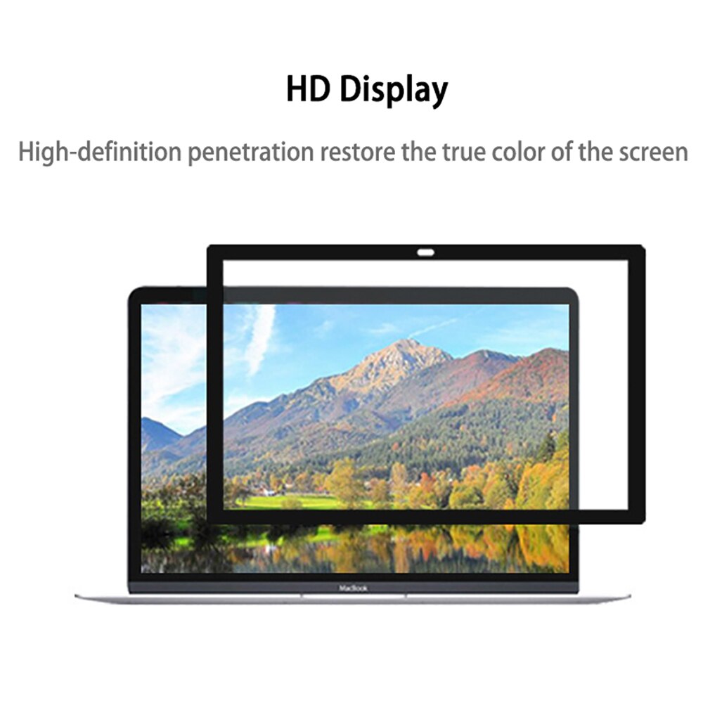 Apple Macbook Screen Protector Bubble-Gratis Lcd Screen Protector Met Zwart Frame Voor Macbook Air 13 "A1932 a2179