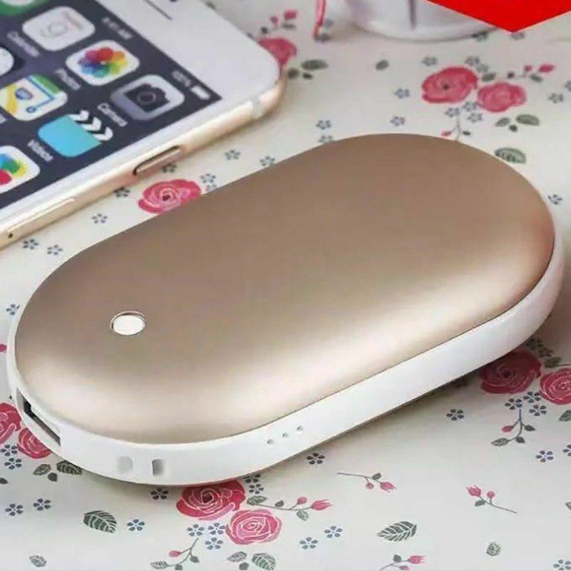 4000 Mah Mini Handwarmer Usb Opladen Pocket 5V/1A Telefoon Power Bank Lange Levensduur Draagbare Winter body Handy Warmer Hand Heater