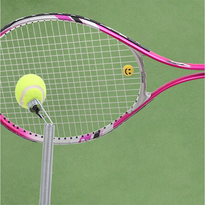 Tennisträningsverktyg utomhus topspin träningsmaskin bärbar bollträning nybörjarutrustning tennistillbehör